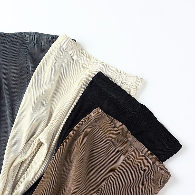 Pleated Pants Women's Wide-legged Hallen Casual Loose Casual Trousers