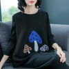 Women Pelated Fashion New Casual Loose Big Size Shirts Tops Tidal Wear
