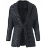 Women Pleated Fashion New Tidal Popular Tops Jacket Coats