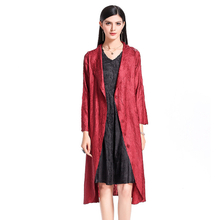 Women Pleated Casual Big Size Loose Coat Jacket