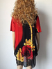 Womens shirts Knit print short sleeve Ladies skirts 3XL