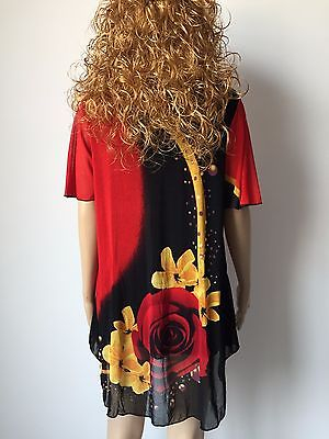 Womens shirts Knit print short sleeve Ladies skirts 3XL