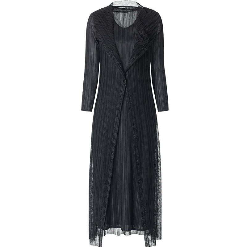 Spring Women Pleated Fashion New Tidal Lady Elegant Popular Dresses