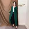 Autumn Women Pleated Long Jacket Tidal Travel Popular Coat