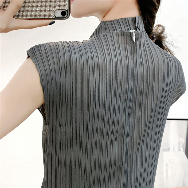 Summer 2020 Women Spot Pleated Jumpsuit New Slim Casual Pants