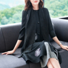 Autumn Winter New Style Embroidered Nailed Pearl Jacket Big Size Coat