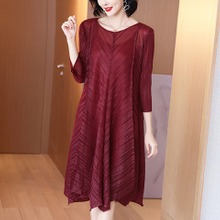 High End Dress Spring Autumn 2021 New Style Women Fahison Long Sleeve Dress