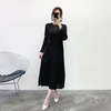 Pleated Dress Spring And Summer 2020 New Relaxed Large Solid Base Dress
