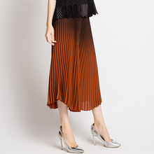 High-end Pleat Women Fashion High Waist Lady Loose Pants Trousers