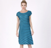 Women New Pleated Digital Print Dress