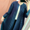Winter Autumn Women Pleated Fashion New Tidal Big Size Loose Popular Jacket Coat