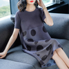 Women Fashion New Summer Dresses Fashionable Loose Dot Printed Dresses
