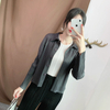 Autumn Winter Women Pleated Jacket Fashion New Tidal Loose Coat Tops
