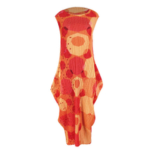 Women's 2021 New Summer Dress Korean Version Printed Lantern Long Dress