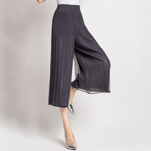 Original High-end Pleat Women High Waist Waist Slim Pants Loose Fashion Autumn New Trousers