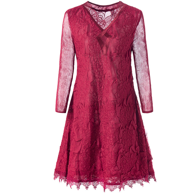 Women Fashion New Belly Covering Dress 2020 Spring New Loose Big Size Dress