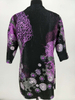 Chinese Style Casual Wrinkle Old Mothers Straight Knee-length Mandarin Collar Spring Dress