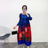 Pleated Dress 2020 Spring Fashion New Loose Large Tidal Printed Dress