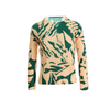 Women Pleated Tops Long Sleeve 2020 Spring Fashion Print T-shirt