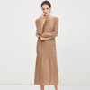 spring 2020 Women Pleated Fashion New Flare Sleeve Dress