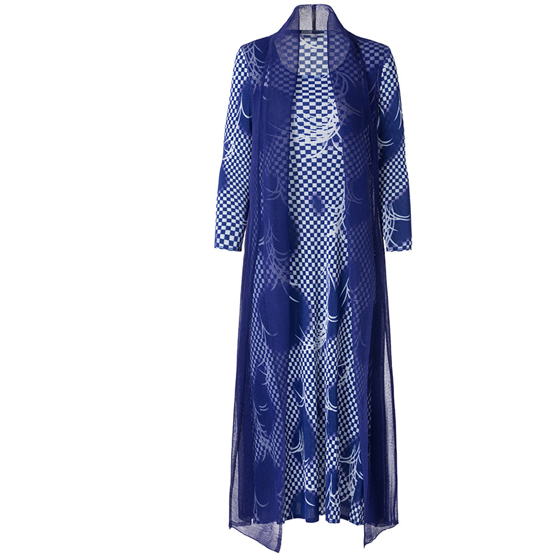 autumn 2019 Women Pleated Dress Loose Big Size Tidal Popular Good Quality Dress