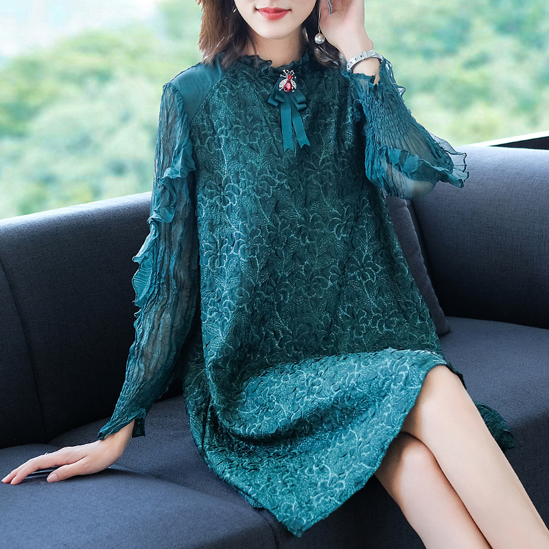 Winter Autumn Women Pleated Fashion New Tidal Loose Big Size Popular Shirts Blouse