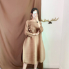 Autumn Women Pleated Loose Big Size Fashion New Tidal Dress