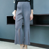 New Spring Female Garment Mesh Stitching Fashion Trousers Temperament Tide Trousers