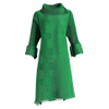 High End Foreign Style Pleated Beaded Dress Spring Dress 2021 New Women's Loose Plus Size Dress