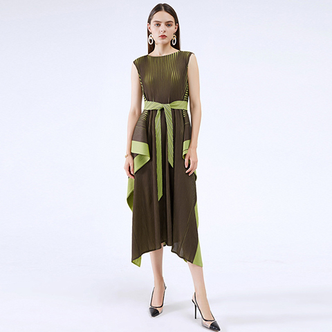 Women's New Style Summer Loose Long Length Sleeveless A-Line Dress