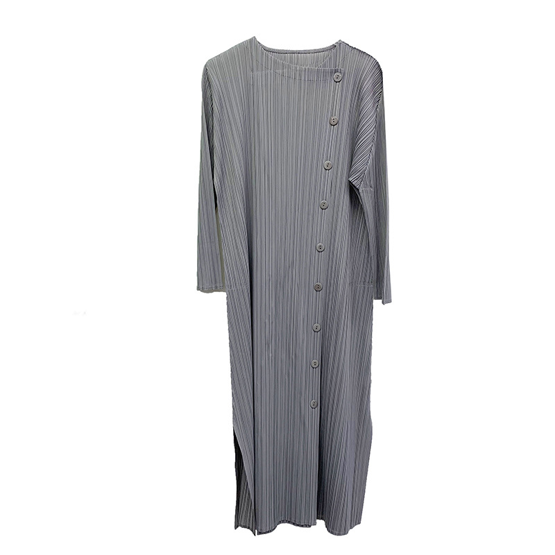 Pleated Dress Spring And Summer 2020 New Relaxed Large Solid Base Dress