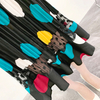 Women Polka Dot Dress Spring 2020 Pleated Bow Large Pleated Dress