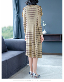 Women Pleated Spring Garment New Style Slim Loose Striped Large-size Jacket Coat