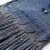 Ice Silk Pleated Dress Gradual Color Spring And Autumn Velvet Women's Long Dress