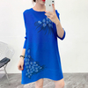 Women Dress 2020 New Spring Fashion New Large Red Pleated Dress