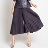 Women Original High Waist Pleat Wide Leg Pants Fashion High-end Autumn Trousers