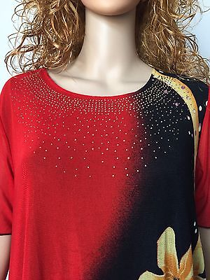 Womens shirts Knit print short sleeve Ladies skirts 3XL