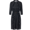 Spring 2020 Big Size Slim Dress Ear Edge New Women's Loose Pleated Dress