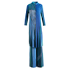 Lady's Pleated Fashion Casual Suit 2021 Spring Dress New Women's Loose Plus Size Two Piece Set
