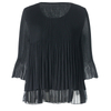 Women Pelated Fashion New Tops Big Size Tidal Solid Color Shirts