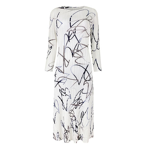 Pleated Minority Abstract Dress New Women's Dress In 2021