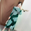 Women New High-end Temperament Pleated Dress Autumn Dress
