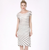 Women New Pleated Digital Print Dress