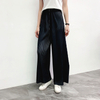 Women Pleated Solid Color Pleated Pants 2020 Spring New Casual Pants Large Wide Leg Pants