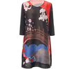 Oversized Belly Covering Dress 2020 Spring New Fashion Printed Loose Dress