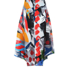 Pleated Fashion Women's 2020 Spring And Summer Graffiti Print Skirt