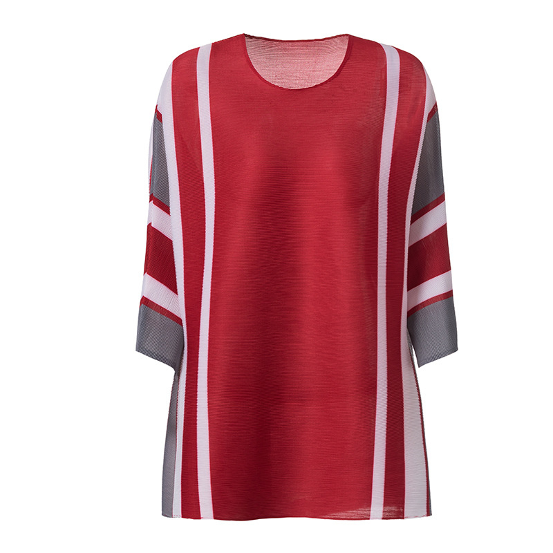 Women Tops Spring Summer 2019 New Casual Loose Big Size Top Pleated Shirts