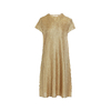 Ruffle Casual Dress Spring Summer Fashion Pleated Short Sleeve Dress