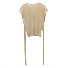 Pleated Top Women's 2021 Spring And Summer New Large Women's Fashion Thin Tops