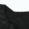 Pleated Pants 2020 Summer New Loose Pants Women's Solid V-neck Short Sleeve High Waist One-piece Pants